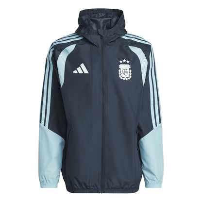 Argentina National Team FIFA x World Cup 2026 Tiro All Weather Full-Zip Jacket for sale - Navy