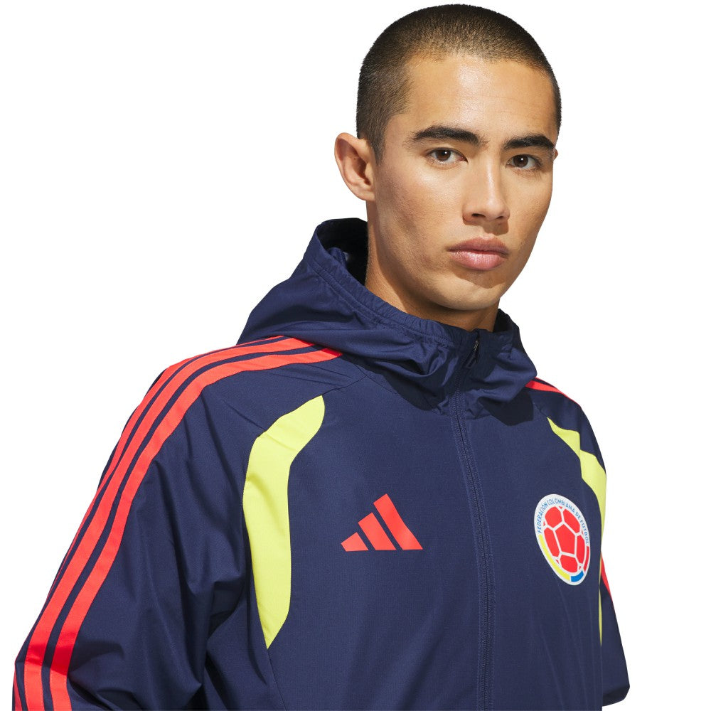 Colombia National Team FIFA x World Cup 2026 Tiro All Weather Full-Zip Jacket