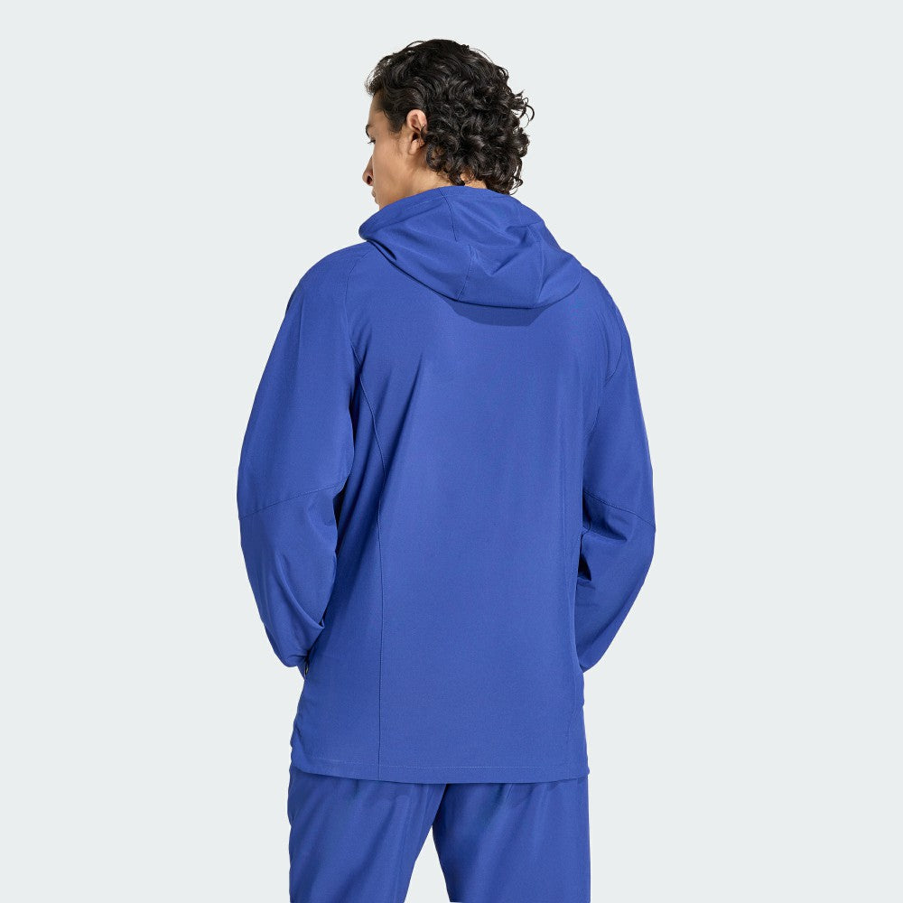 Italy National Team FIFA x World Cup 2026 Full-Zip Travel Windbreaker Jacket for sale - Blue