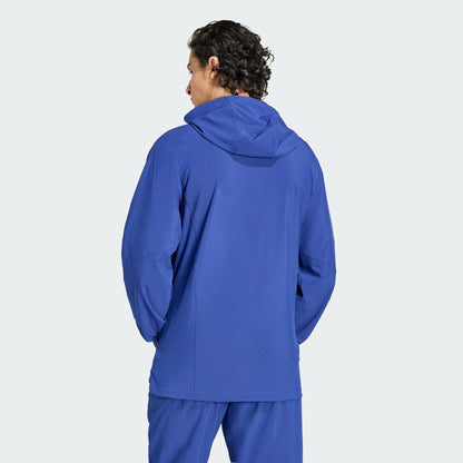 Italy National Team FIFA x World Cup 2026 Full-Zip Travel Windbreaker Jacket for sale - Blue