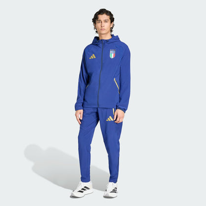 Italy National Team FIFA x World Cup 2026 Full-Zip Travel Windbreaker Jacket for sale - Blue