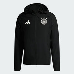 Germany National Team FIFA x World Cup 2026 Tiro Travel Raglan Full-Zip Windbreaker Hoodie