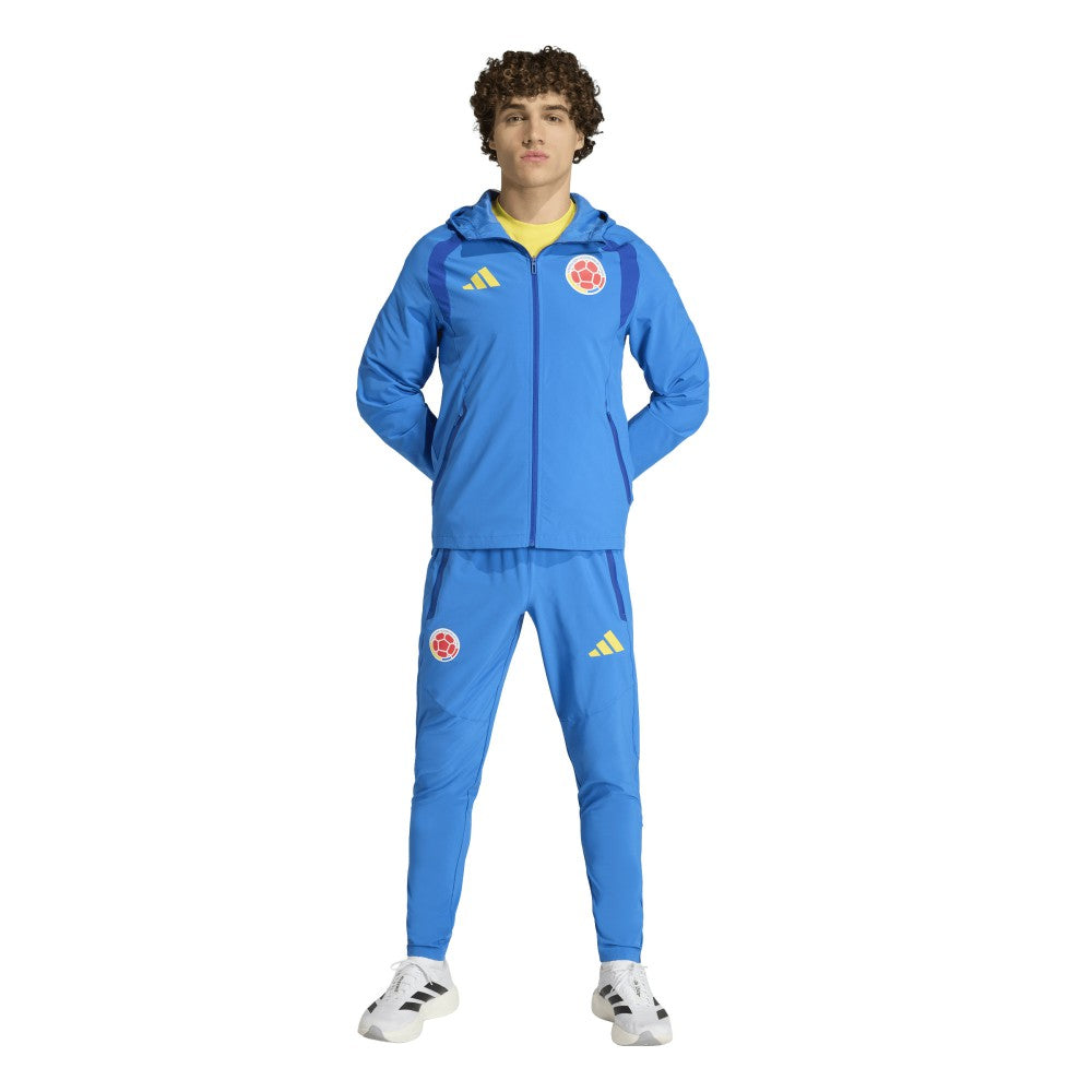 Colombia National Team FIFA x World Cup 2026 Tiro Travel Raglan Full-Zip Windbreaker Hoodie