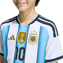 Lionel Messi Argentina National Team Youth FIFA x World Cup 2026 Home Replica Jersey