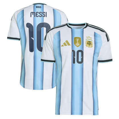 Lionel Messi Argentina National Team FIFA x World Cup 2026 Home On Field Jersey for sale - White