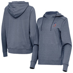 Seattle Mariners Antigua Women's Justice Stars and Stripes Team Logo Pullover Hoodie - MLB Hoodies