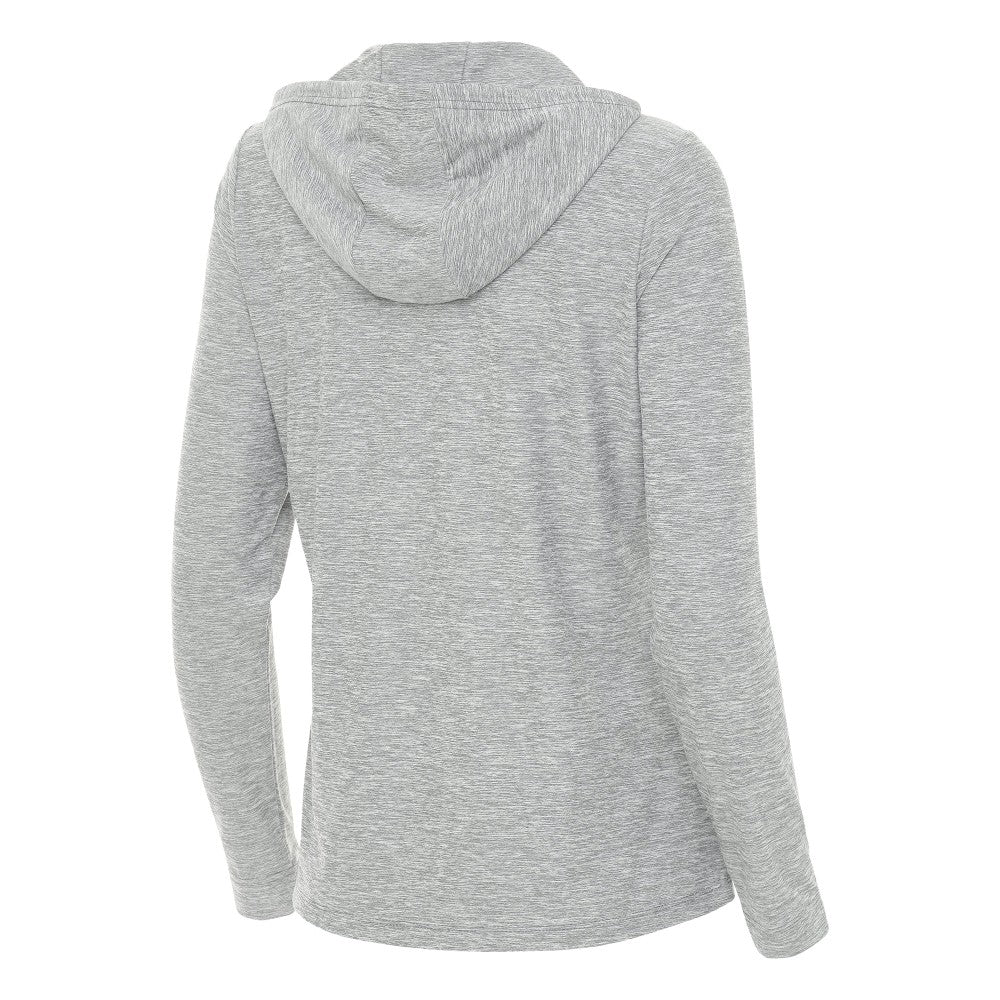 New York Mets Antigua Women's Daybreak Quarter-Zip Hoodie - MLB Hoodies