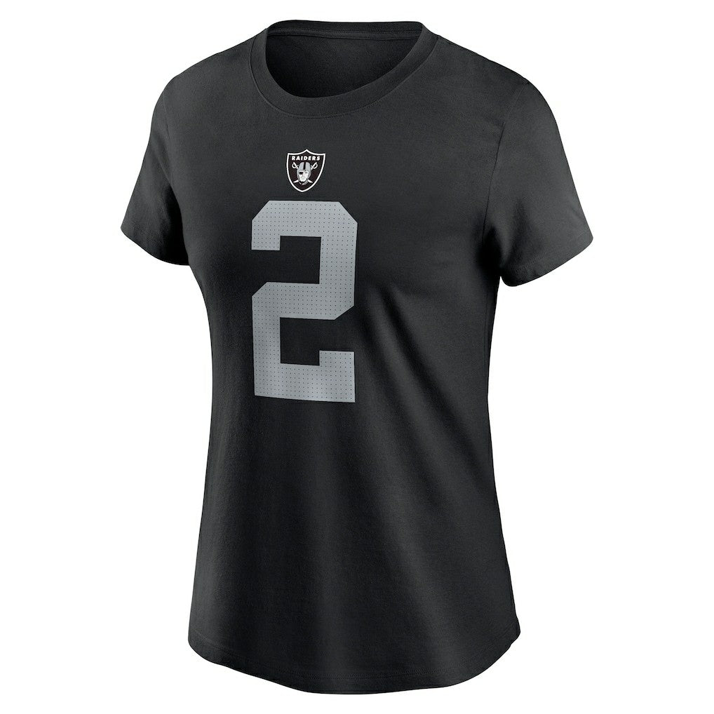Las Vegas Raiders Ashton Jeanty  Women's Name & Number T-Shirt | NFL On sale