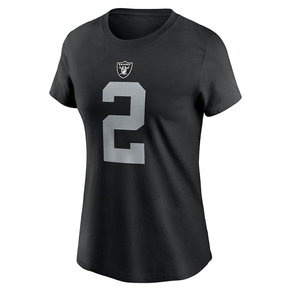 Las Vegas Raiders Ashton Jeanty  Women's Name & Number T-Shirt | NFL On sale