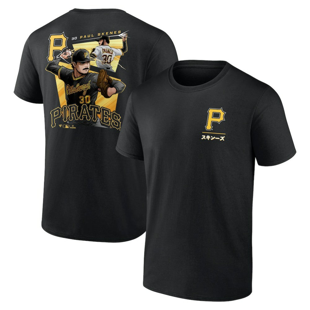 Paul Skenes Pittsburgh Pirates Anime Player T-Shirt - MLB T-shirts