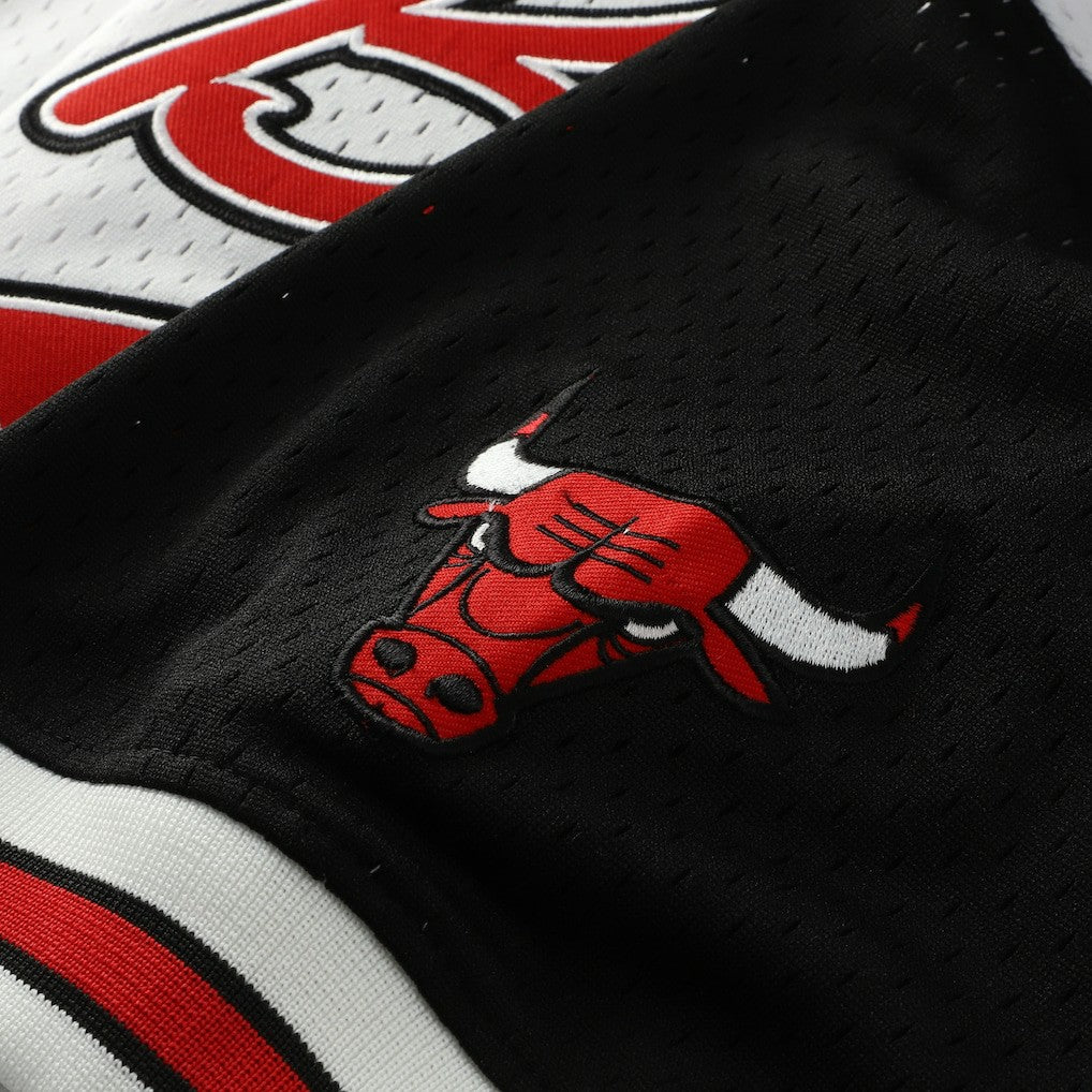 White Scottie Pippen Chicago Bulls Player Mesh V-Neck Shirt sale | NBA