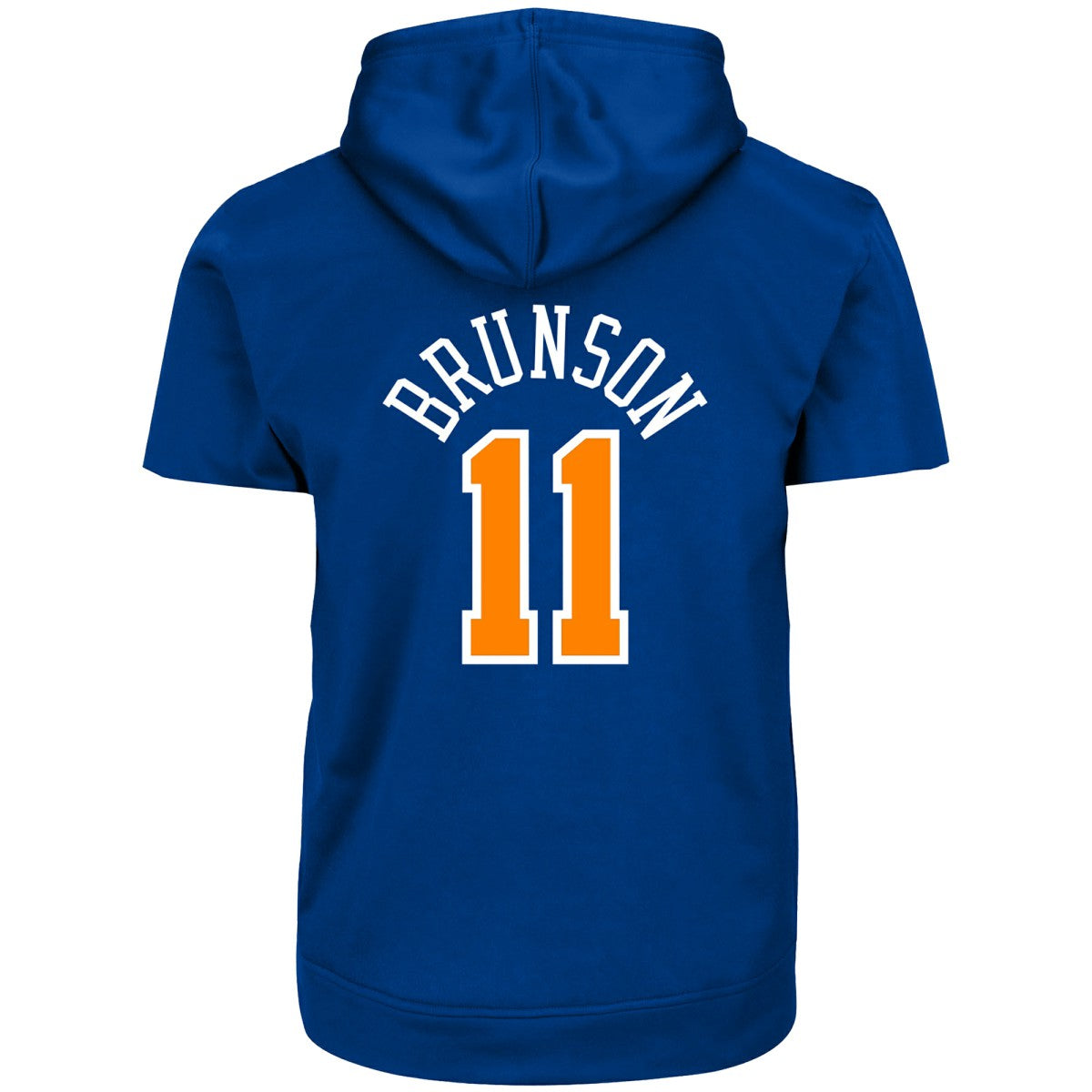 Blue Jalen Brunson New York Knicks Big & Tall Short Sleeve Hoodie | NBA