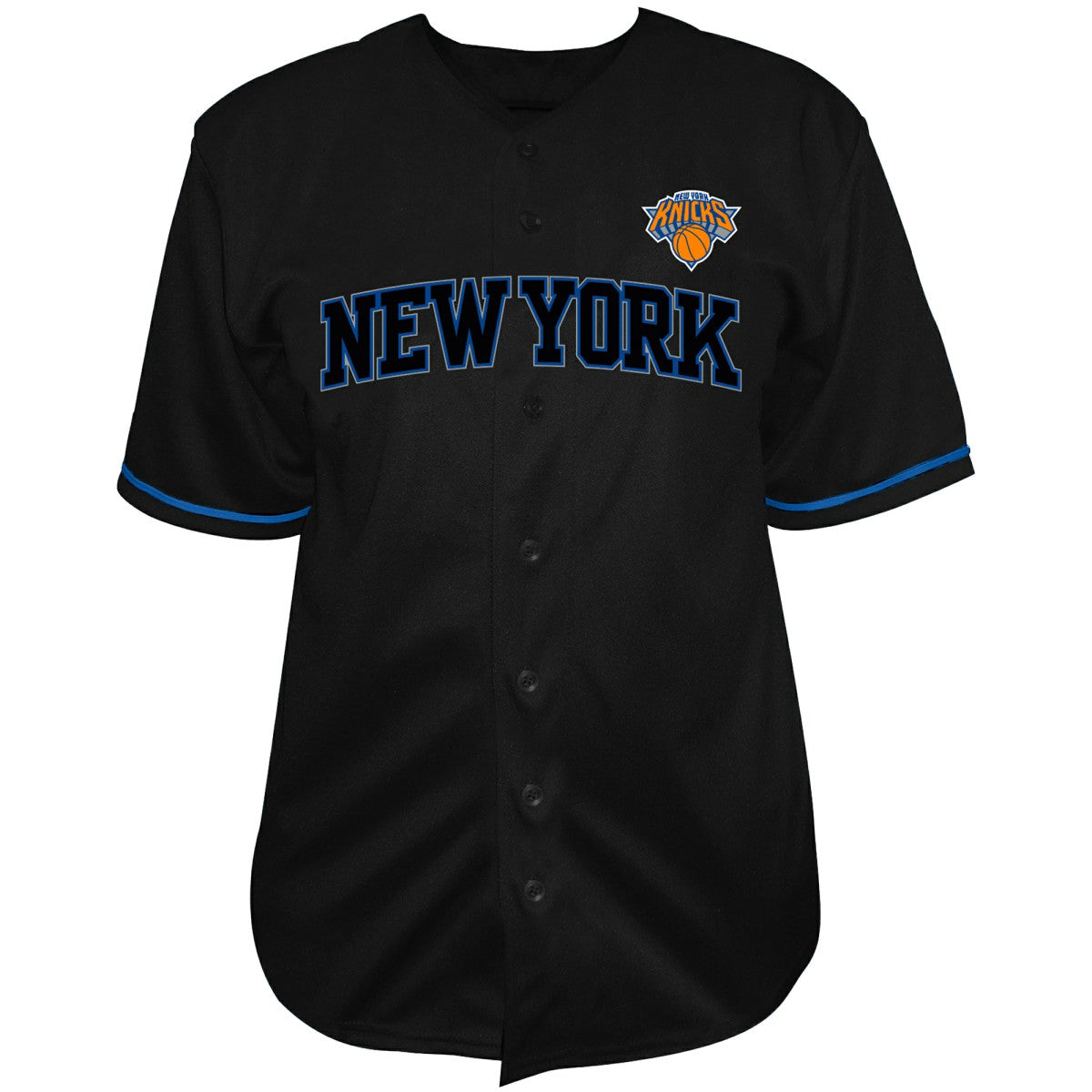 Black Jalen Brunson New York Knicks Big & Tall Name & Number Fashion Jersey | NBA