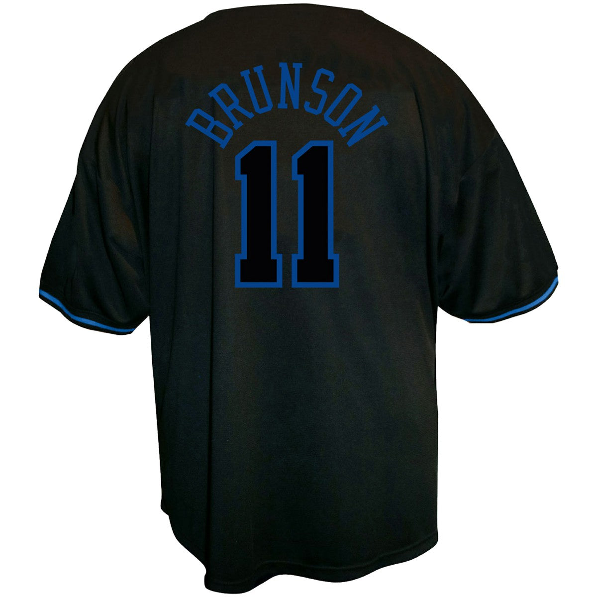 Black Jalen Brunson New York Knicks Big & Tall Name & Number Fashion Jersey | NBA