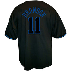 Black Jalen Brunson New York Knicks Big & Tall Name & Number Fashion Jersey | NBA