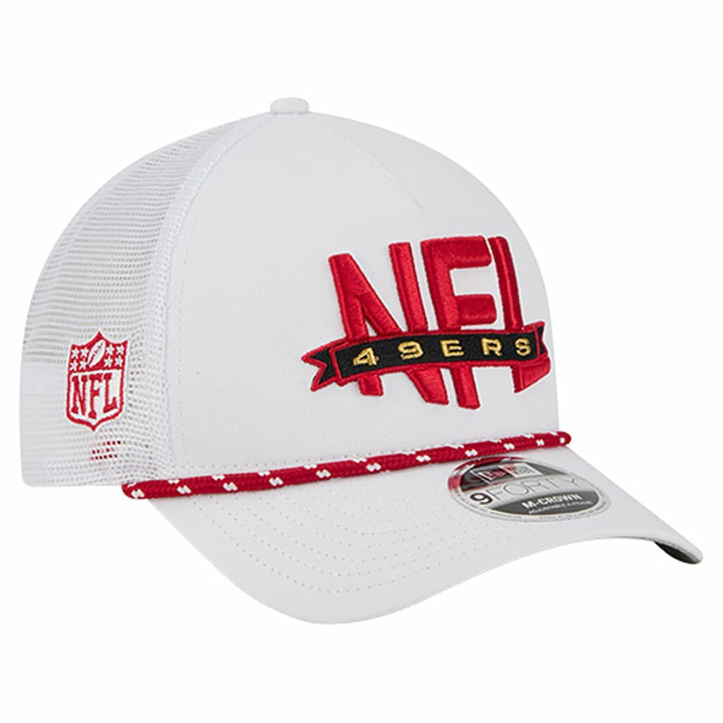 San Francisco 49ers NFL 9FORTY A-Frame M-Crown Adjustable Trucker Hat | NFL Near me
