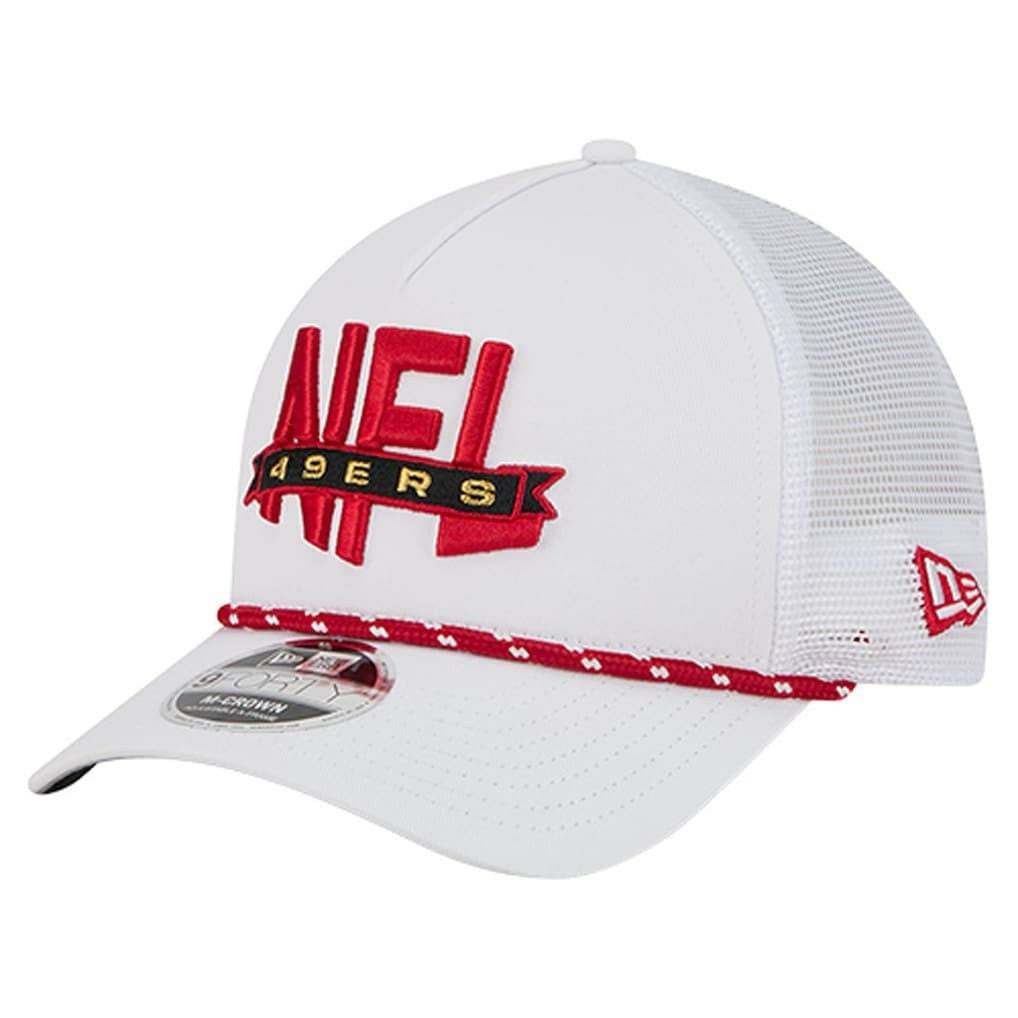San Francisco 49ers NFL 9FORTY A-Frame M-Crown Adjustable Trucker Hat | NFL Near me