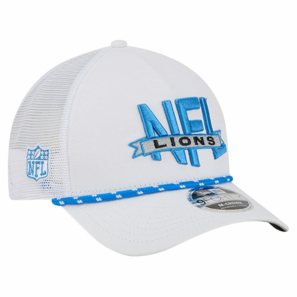 Detroit Lions NFL 9FORTY A-Frame M-Crown Adjustable Trucker Hat | NFL Online