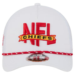 Kansas City Chiefs NFL 9FORTY A-Frame M-Crown Adjustable Trucker Hat | NFL Sale