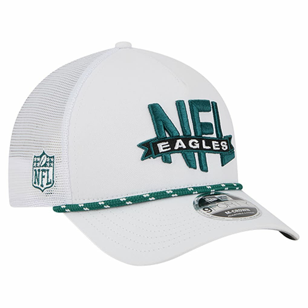 Philadelphia Eagles NFL 9FORTY A-Frame M-Crown Adjustable Trucker Hat | NFL Hot