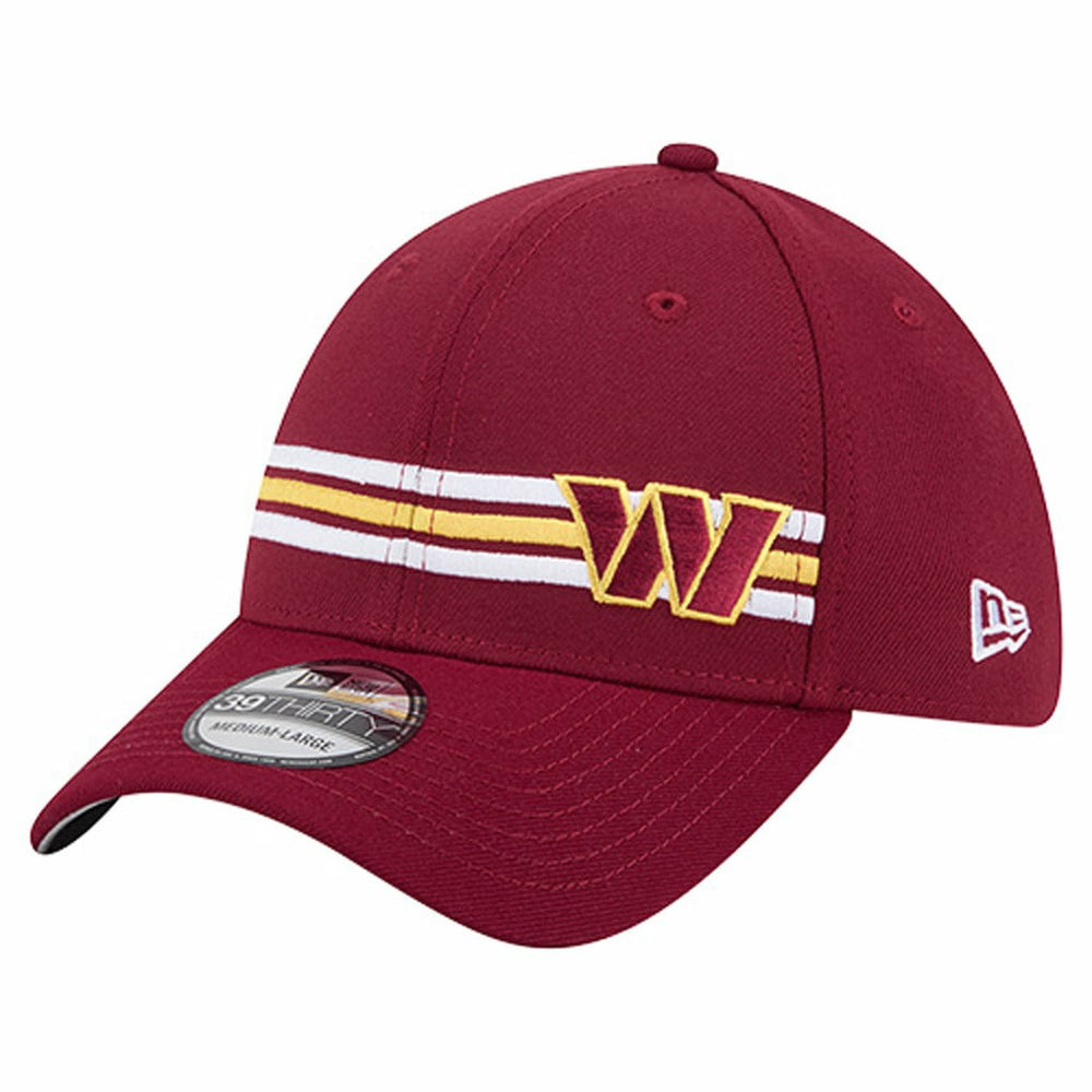 Washington Commanders Stripes 39THIRTY Flex Hat | NFL Discount