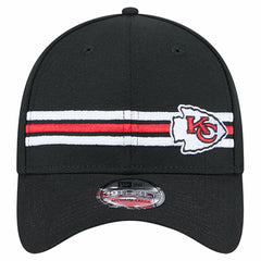 Kansas City Chiefs Stripes 39THIRTY Flex Hat | NFL On sale