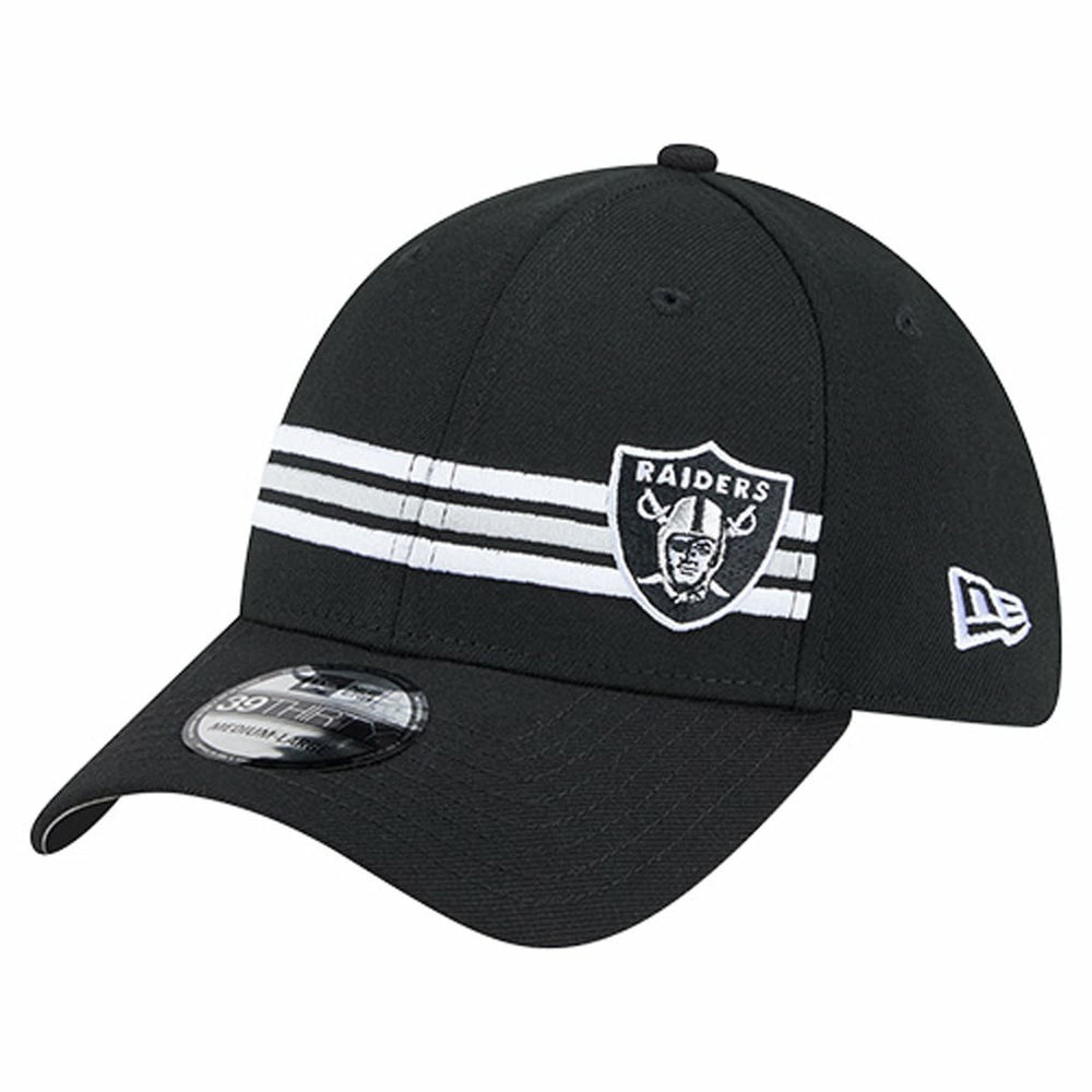 Las Vegas Raiders Stripes 39THIRTY Flex Hat | NFL US