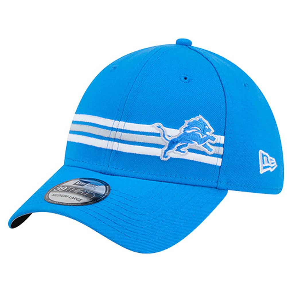 Detroit Lions Stripes 39THIRTY Flex Hat | NFL Discount
