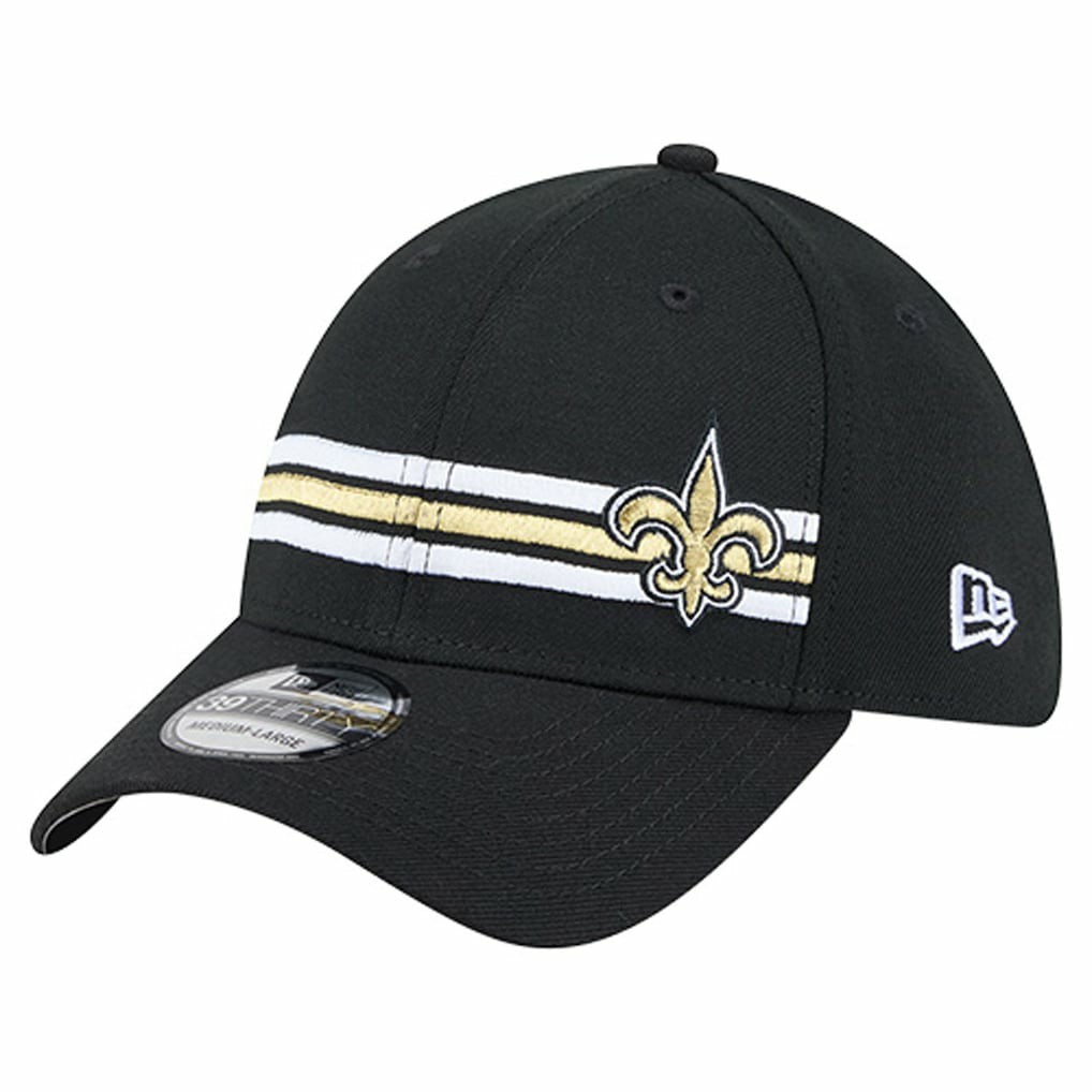 New Orleans Saints Stripes 39THIRTY Flex Hat | NFL Near me