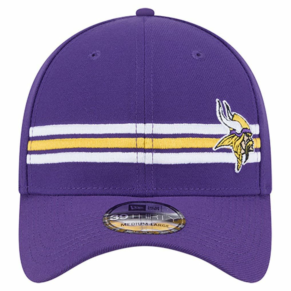 Minnesota Vikings Stripes 39THIRTY Flex Hat | NFL Online