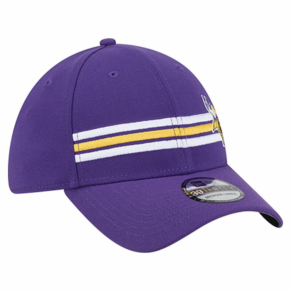 Minnesota Vikings Stripes 39THIRTY Flex Hat | NFL Online