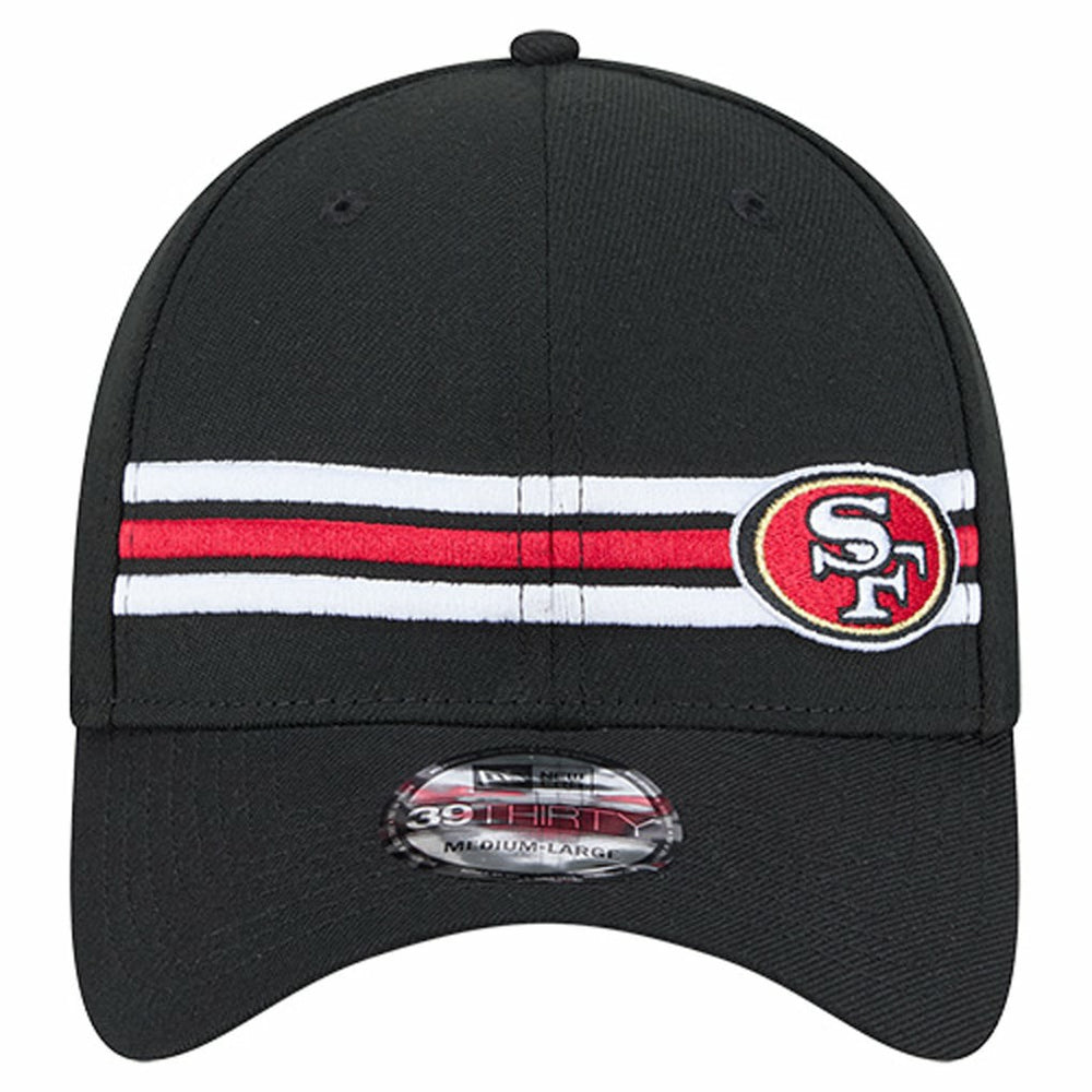 San Francisco 49ers Stripes 39THIRTY Flex Hat | NFL New