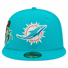 Miami Dolphins Group Chat 59FIFTY Fitted Hat | NFL Sale