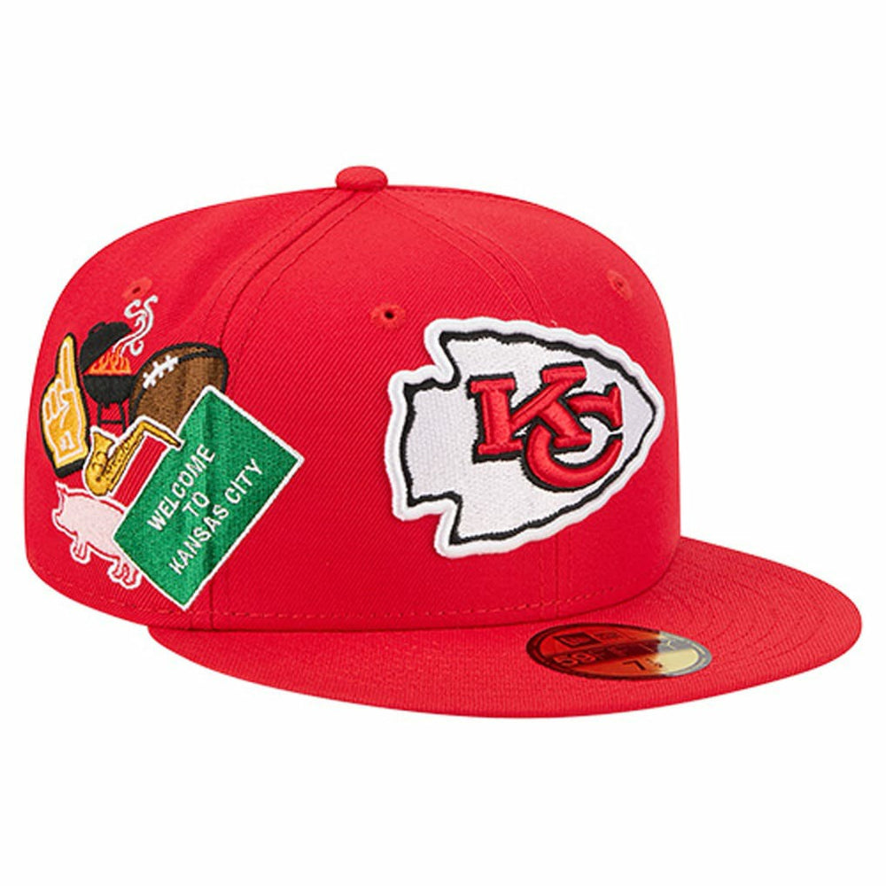 Kansas City Chiefs Group Chat 59FIFTY Fitted Hat | NFL Hot