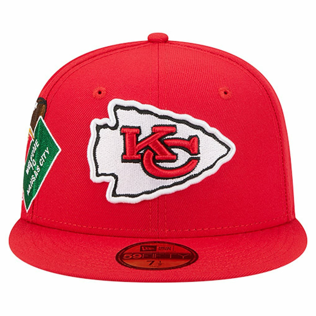 Kansas City Chiefs Group Chat 59FIFTY Fitted Hat | NFL Hot
