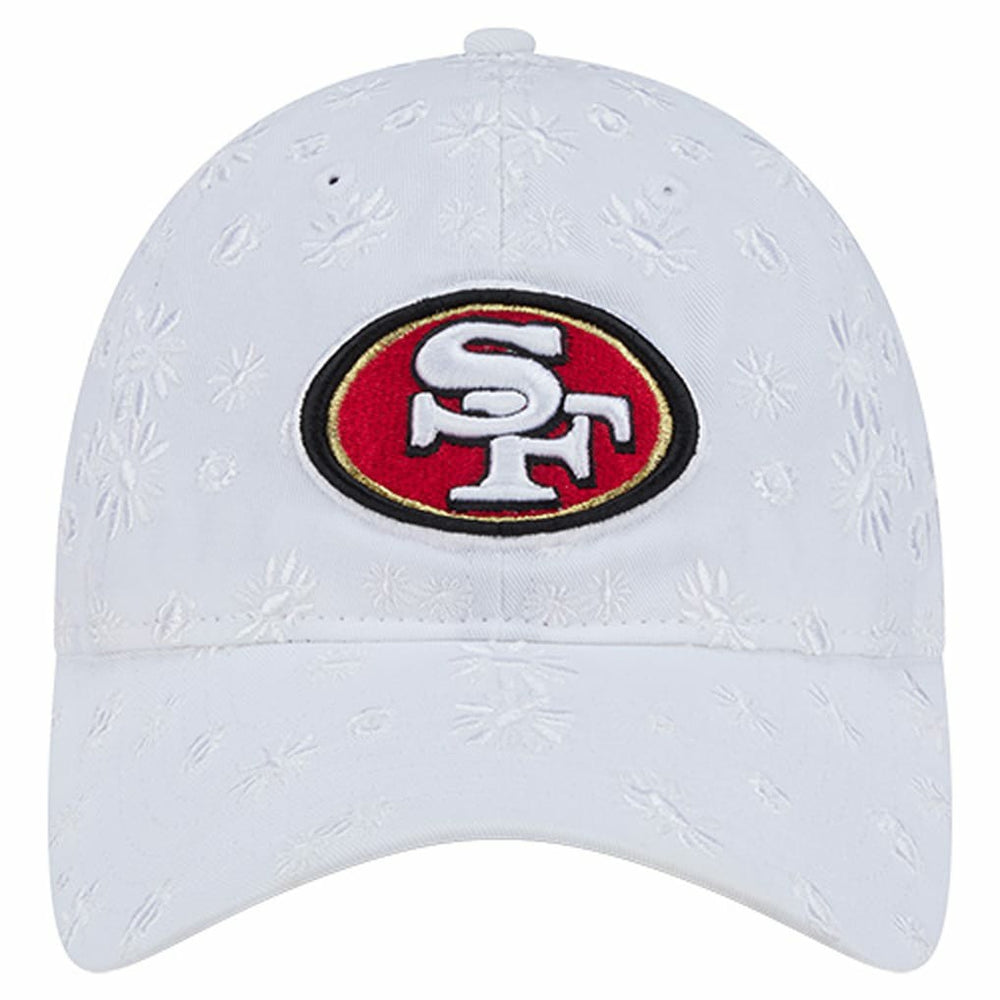 San Francisco 49ers Women's Floral 9TWENTY Adjustable Hat | NFL Outlet