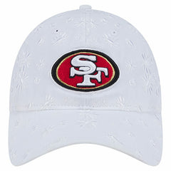 San Francisco 49ers Women's Floral 9TWENTY Adjustable Hat | NFL Outlet