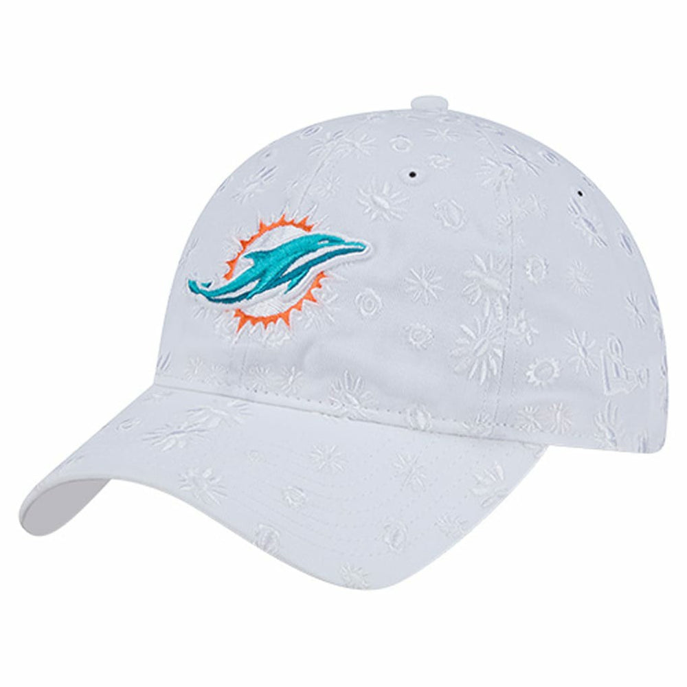 Miami Dolphins Women's Floral 9TWENTY Adjustable Hat | NFL Hot