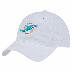 Miami Dolphins Women's Floral 9TWENTY Adjustable Hat | NFL Hot