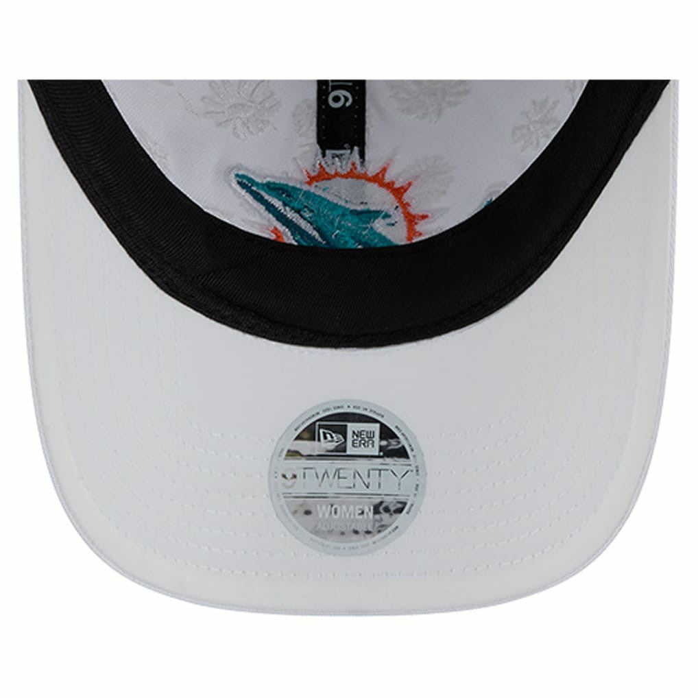 Miami Dolphins Women's Floral 9TWENTY Adjustable Hat | NFL Hot