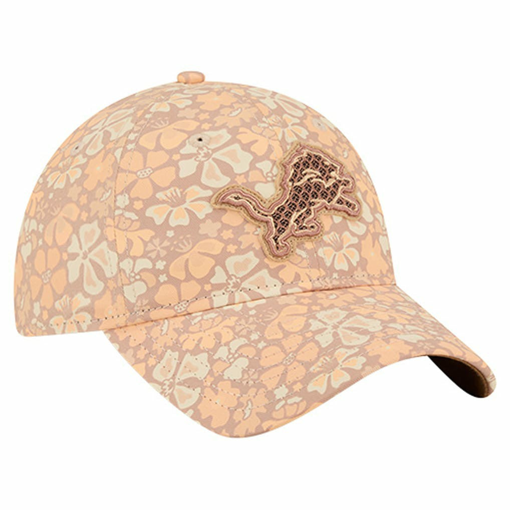 Detroit Lions Women's Floral 9TWENTY Adjustable Hat | NFL Hot