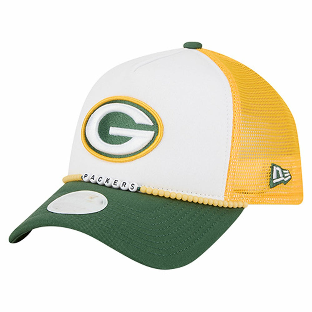 Green Bay Packers Women's Friendship Bracelet 9FORTY Adjustable Hat | NFL Hot