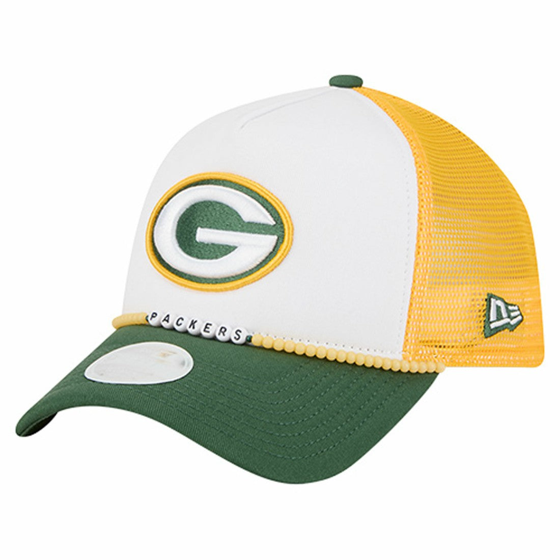 Green Bay Packers Women's Friendship Bracelet 9FORTY Adjustable Hat | NFL Hot