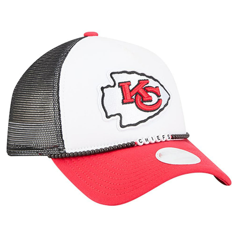 Kansas City Chiefs Women's Friendship Bracelet 9FORTY Adjustable Hat | NFL Outlet