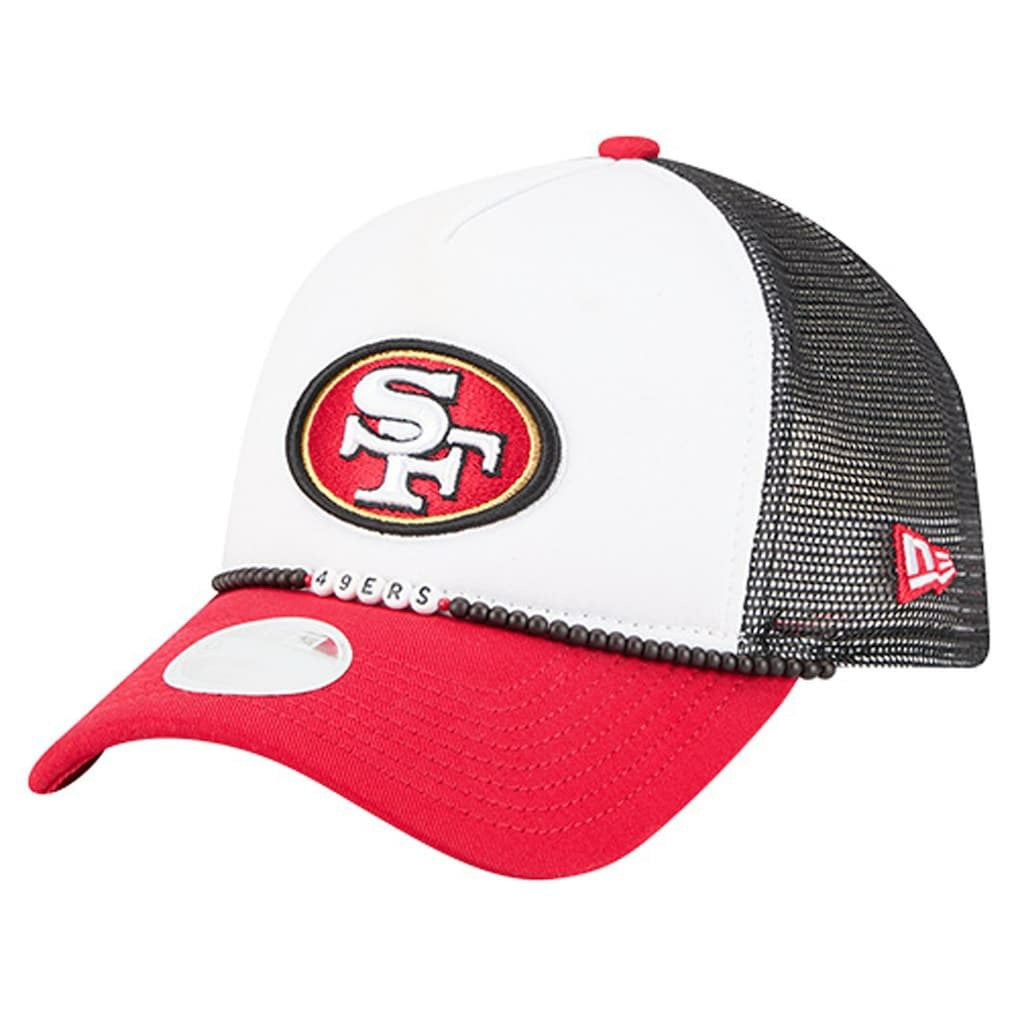 San Francisco 49ers Women's Friendship Bracelet 9FORTY Adjustable Hat | NFL Online