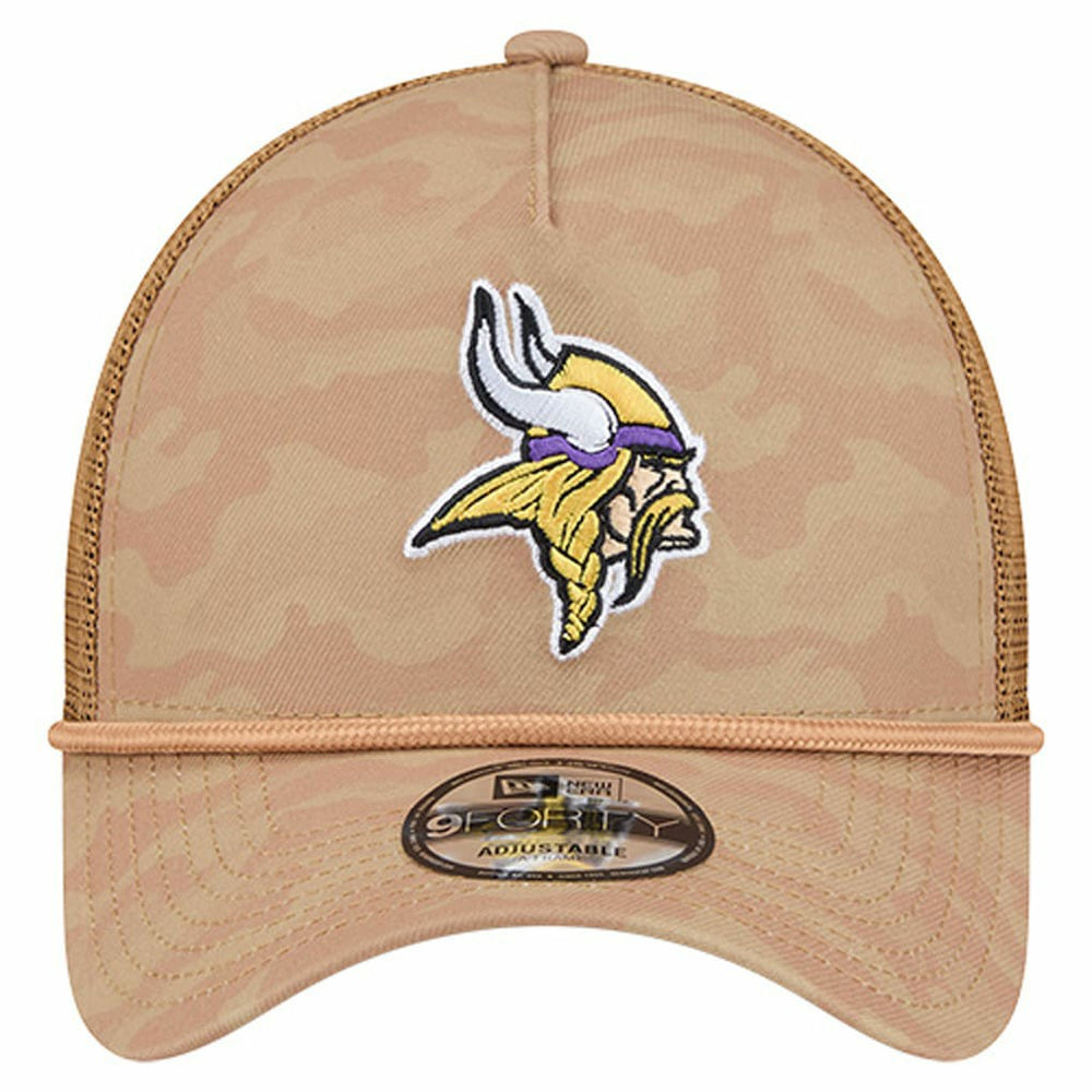 Minnesota Vikings Wheat Camo 9FORTY Adjustable Hat | NFL Discount