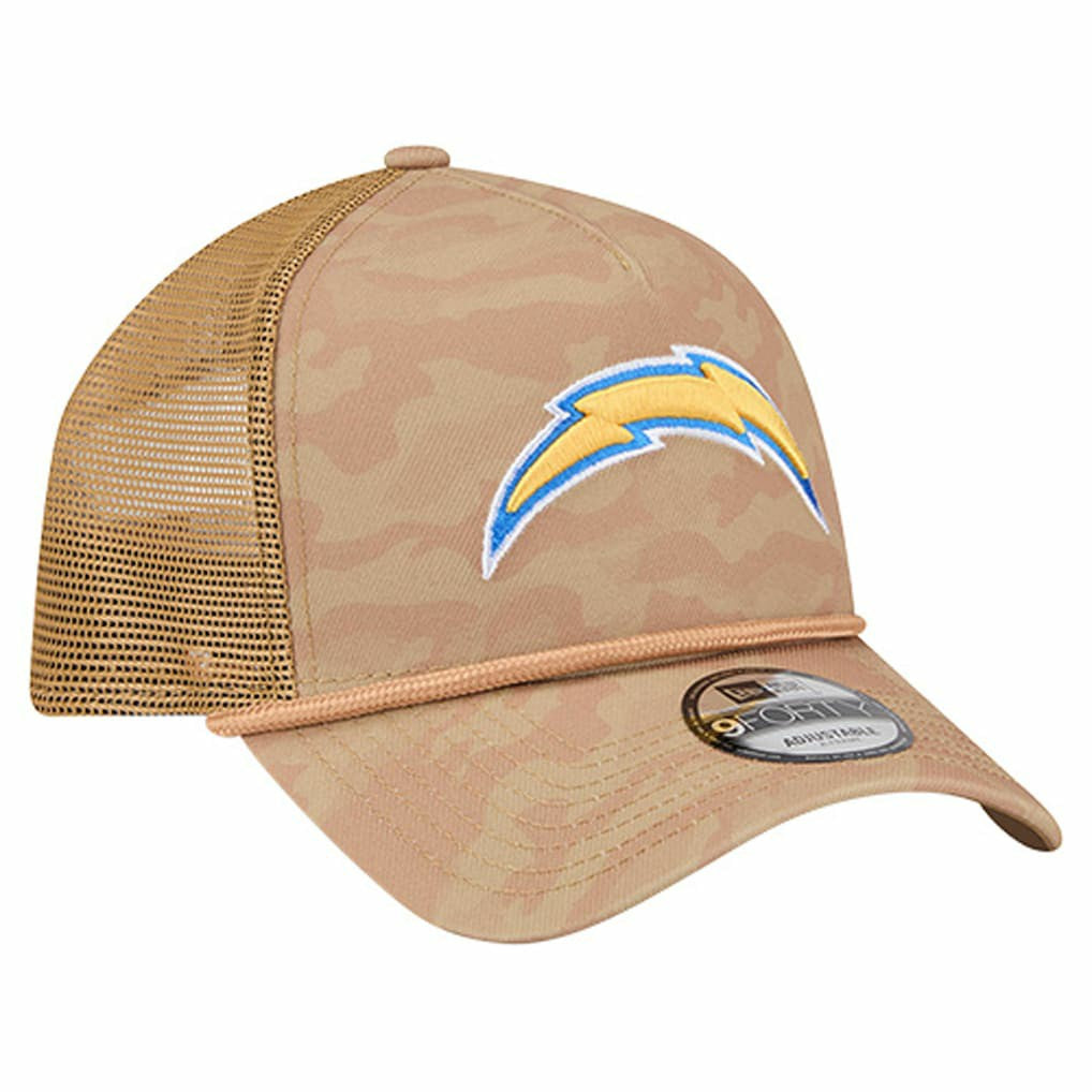 Los Angeles Chargers Wheat Camo 9FORTY Adjustable Hat | NFL Sale