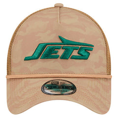 New York Jets Wheat Camo 9FORTY Adjustable Hat | NFL Discount