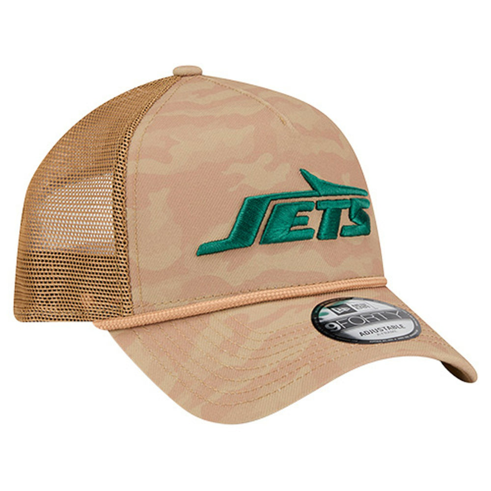 New York Jets Wheat Camo 9FORTY Adjustable Hat | NFL Discount