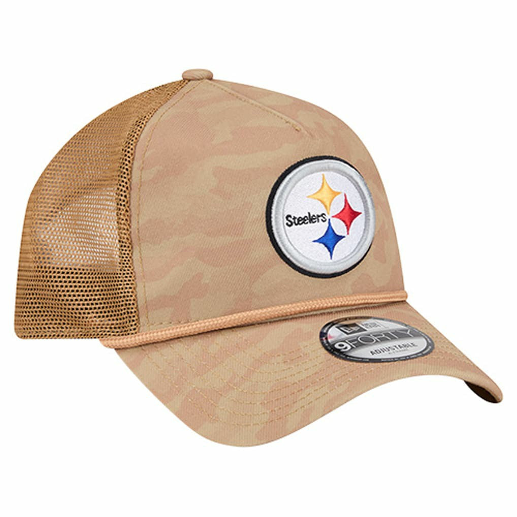 Pittsburgh Steelers Wheat Camo 9FORTY Adjustable Hat | NFL Online